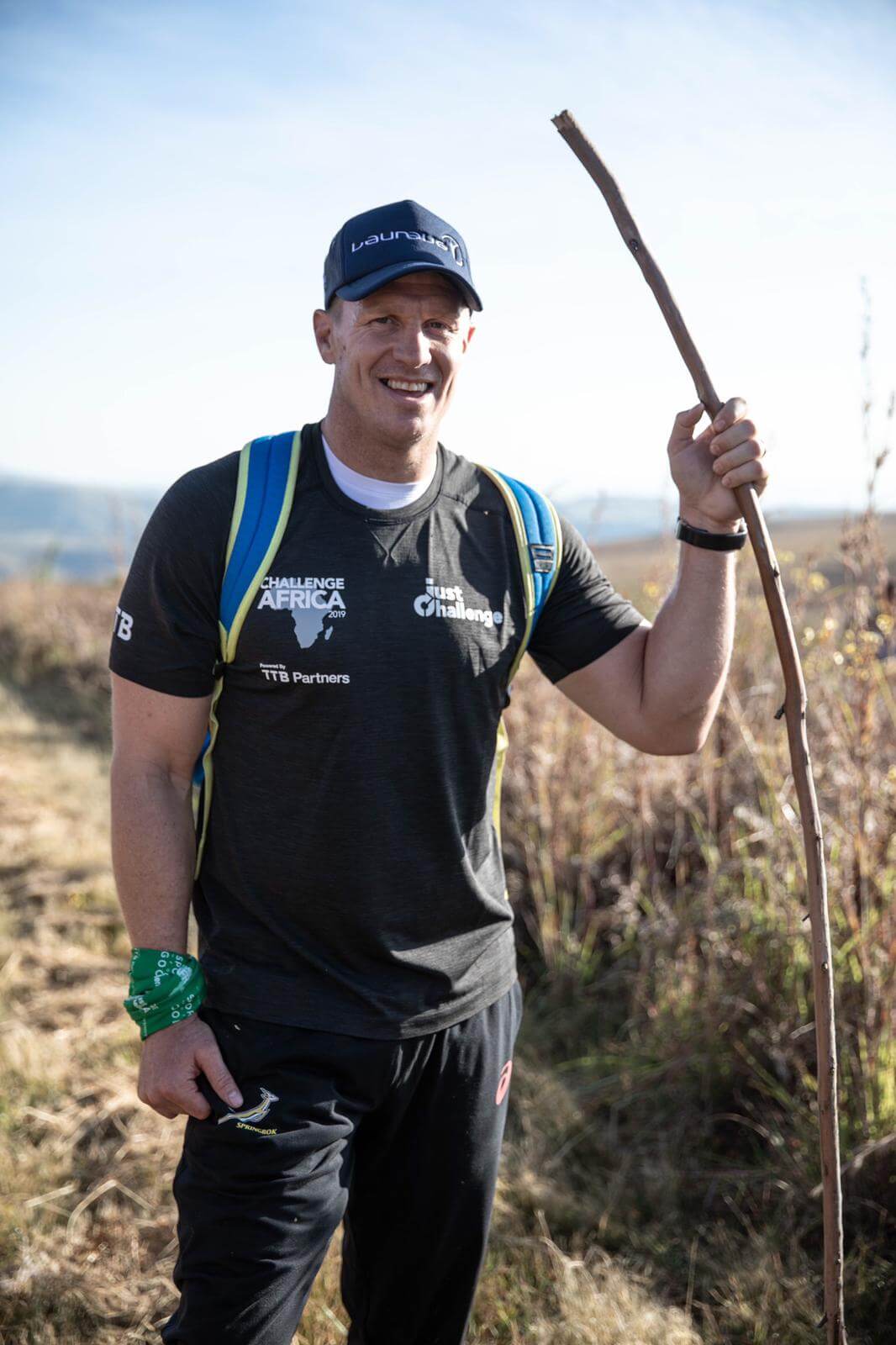 Laureus Ambassador and former Springbok Jean de Villiers